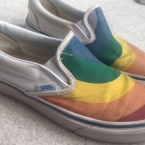 Super Cute Rainbow Vans!